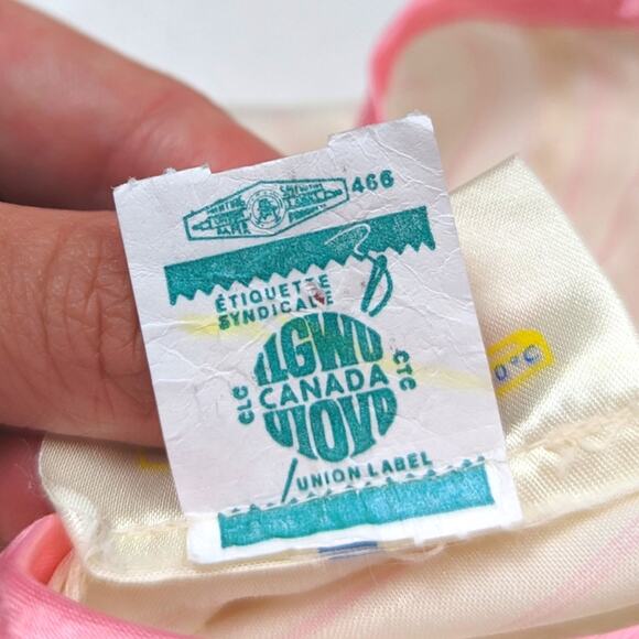 Vintage Manhattan Dress Girls Size 8 Semi Sheer Bubble Hem - Picture 8 of 8